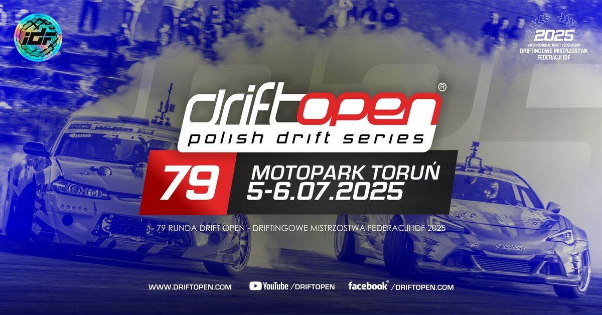 79 Runda Mistrzostw IDF Drift Open - Motopark Toru\u0144