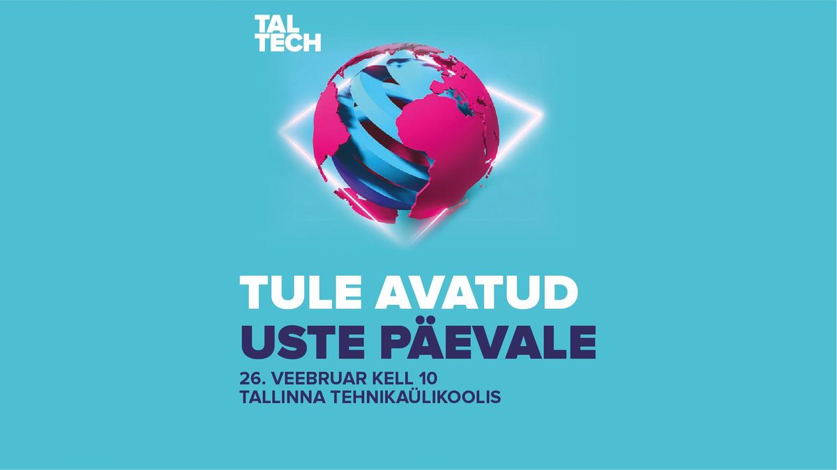 TalTechi avatud uste p\u00e4ev 2025