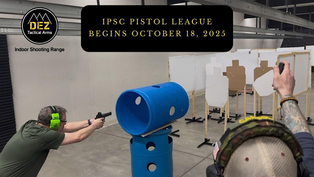 IPSC Pistol League at DEZ (8 weeks)
