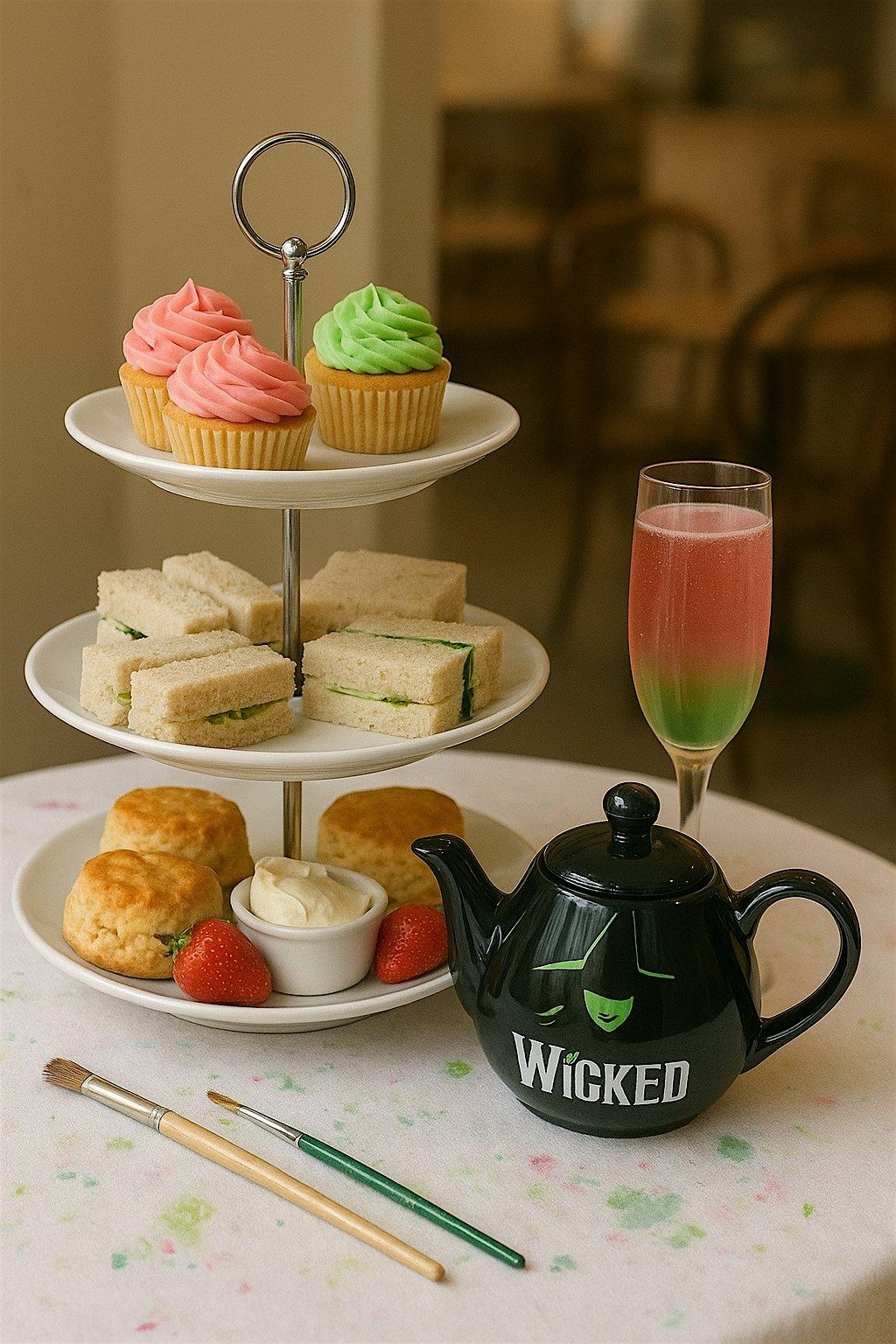 Paint & Afternoon Tea! Wicked Edition