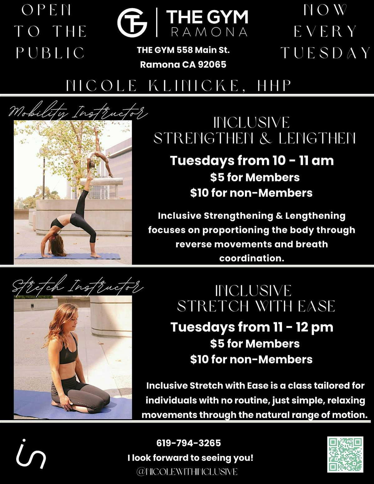 Inclusive Strengthen & Lengthen