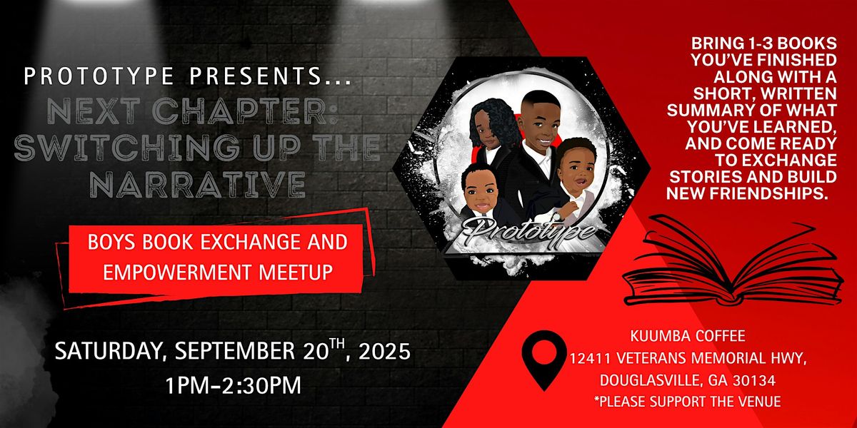 Prototype Presents...Next Chapter: Switching Up the Narrative Book Exchange