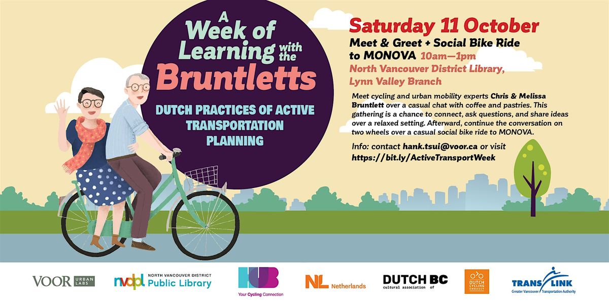 Public Meet & Greet and optional bike ride to MONOVA