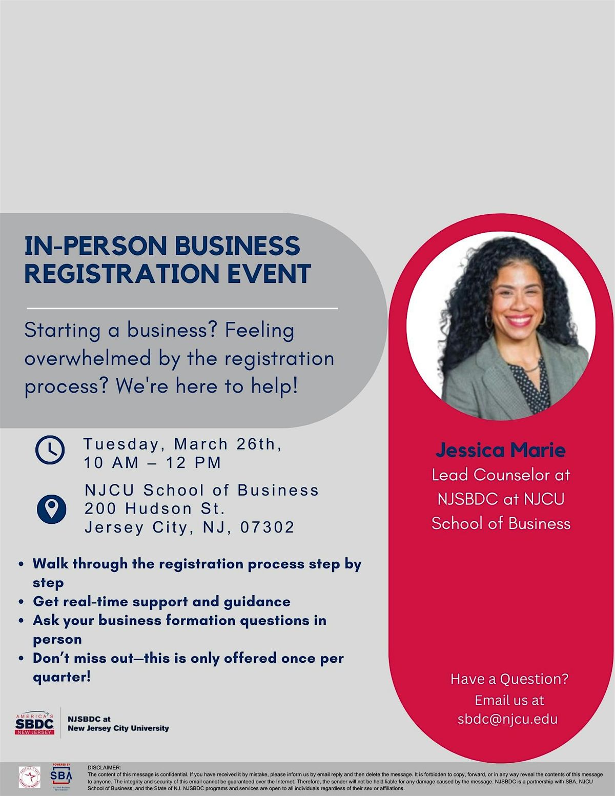 In-Person Business Registration