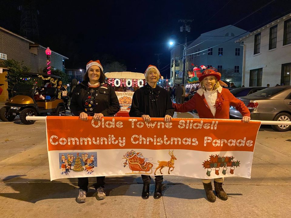 Olde Towne Slidell Community Christmas Golf Cart Parade