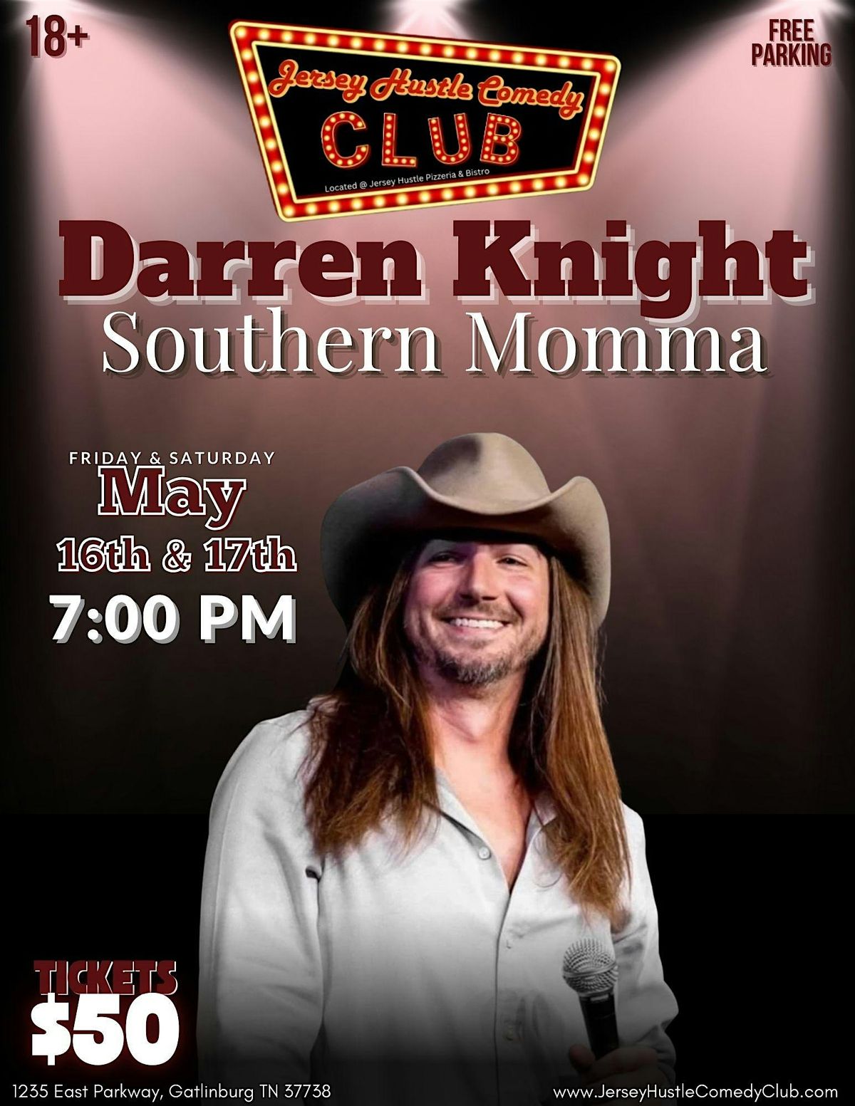 Darren Knight - Southern Momma Comedy Night LIVE @Jersey Hustle Comedy Club