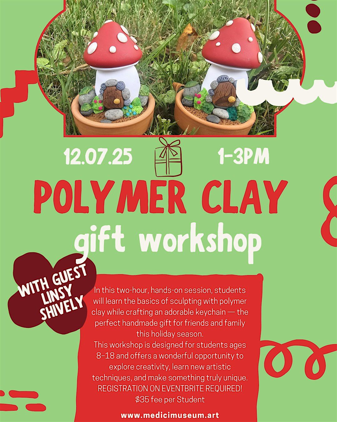 Polymer Clay Gift Workshop