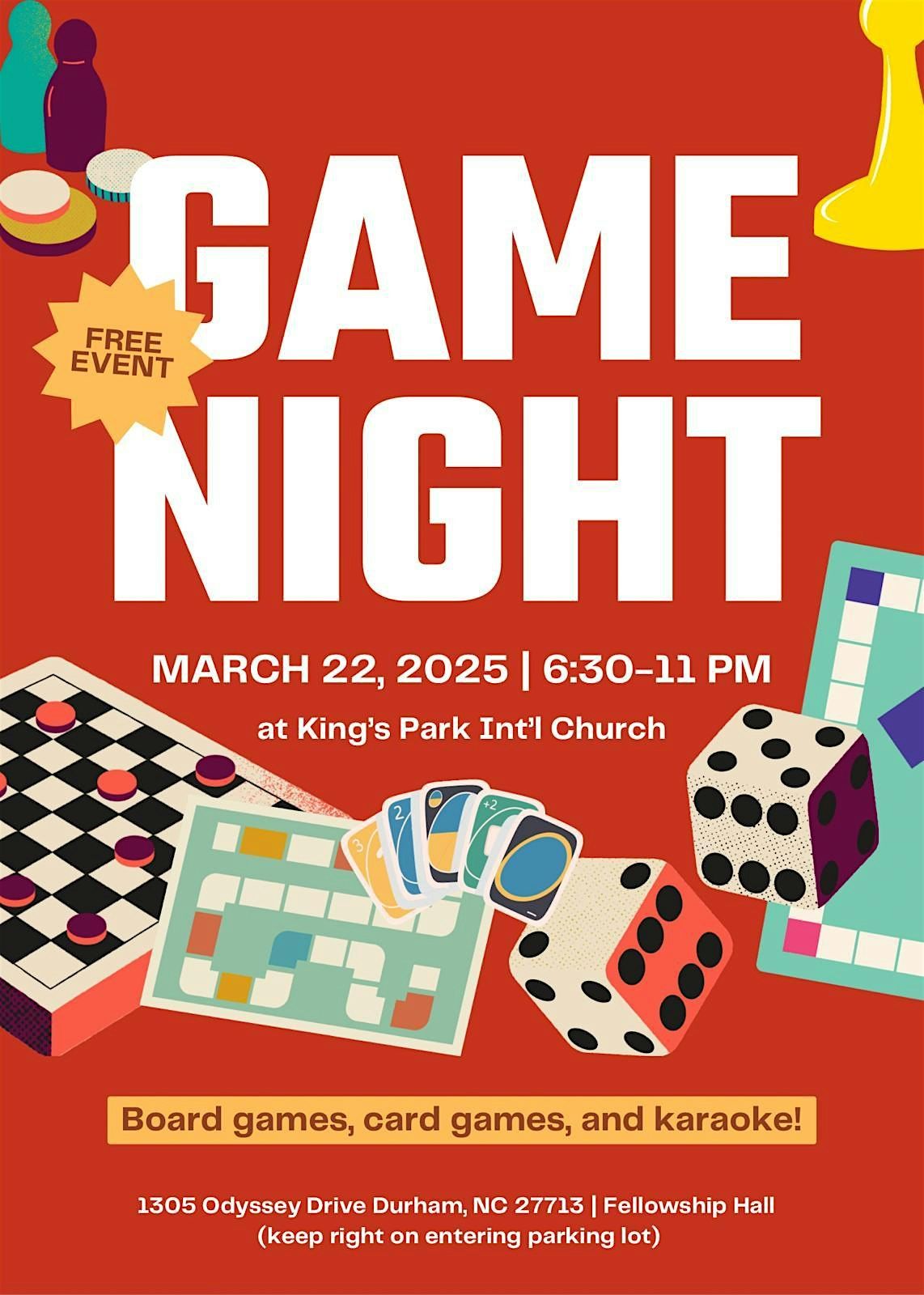 Young Adults Game Night