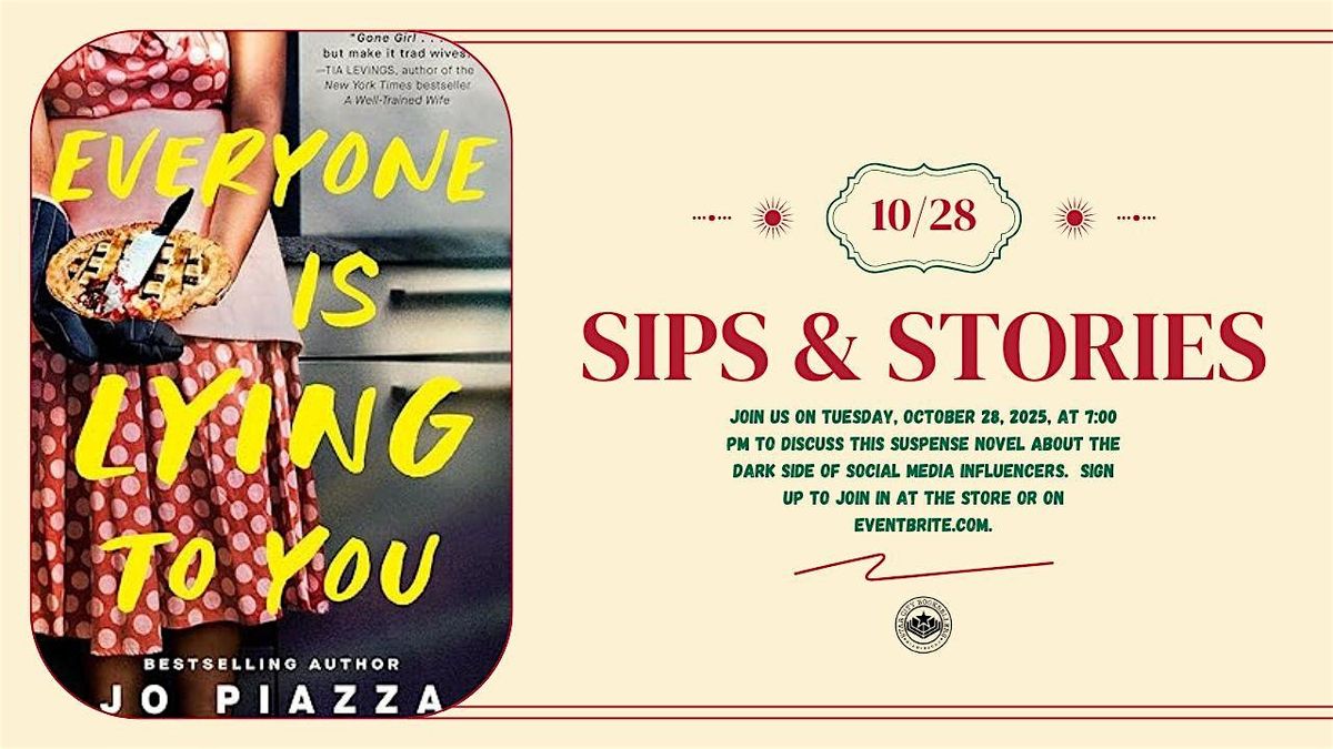 Sips & Stories Book Club