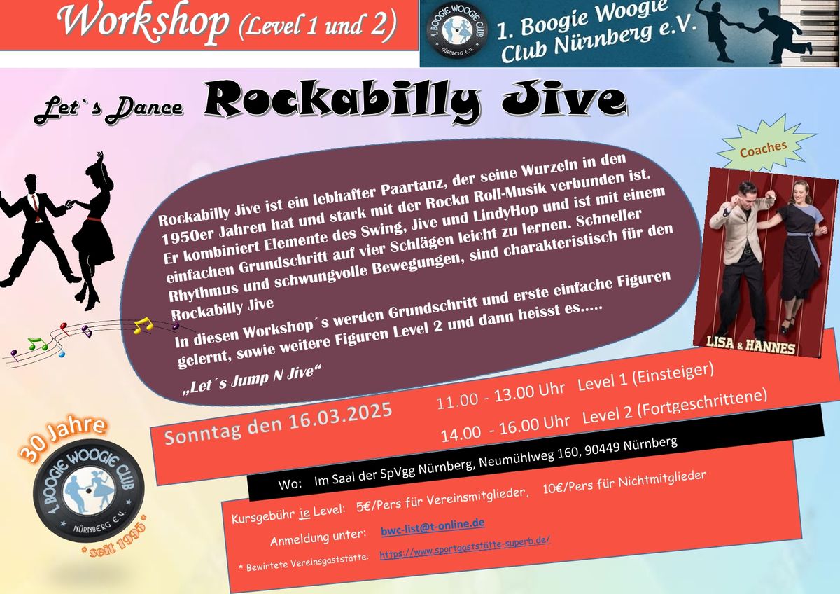 Workshop Rockabilly mit Hannes und Lisa 