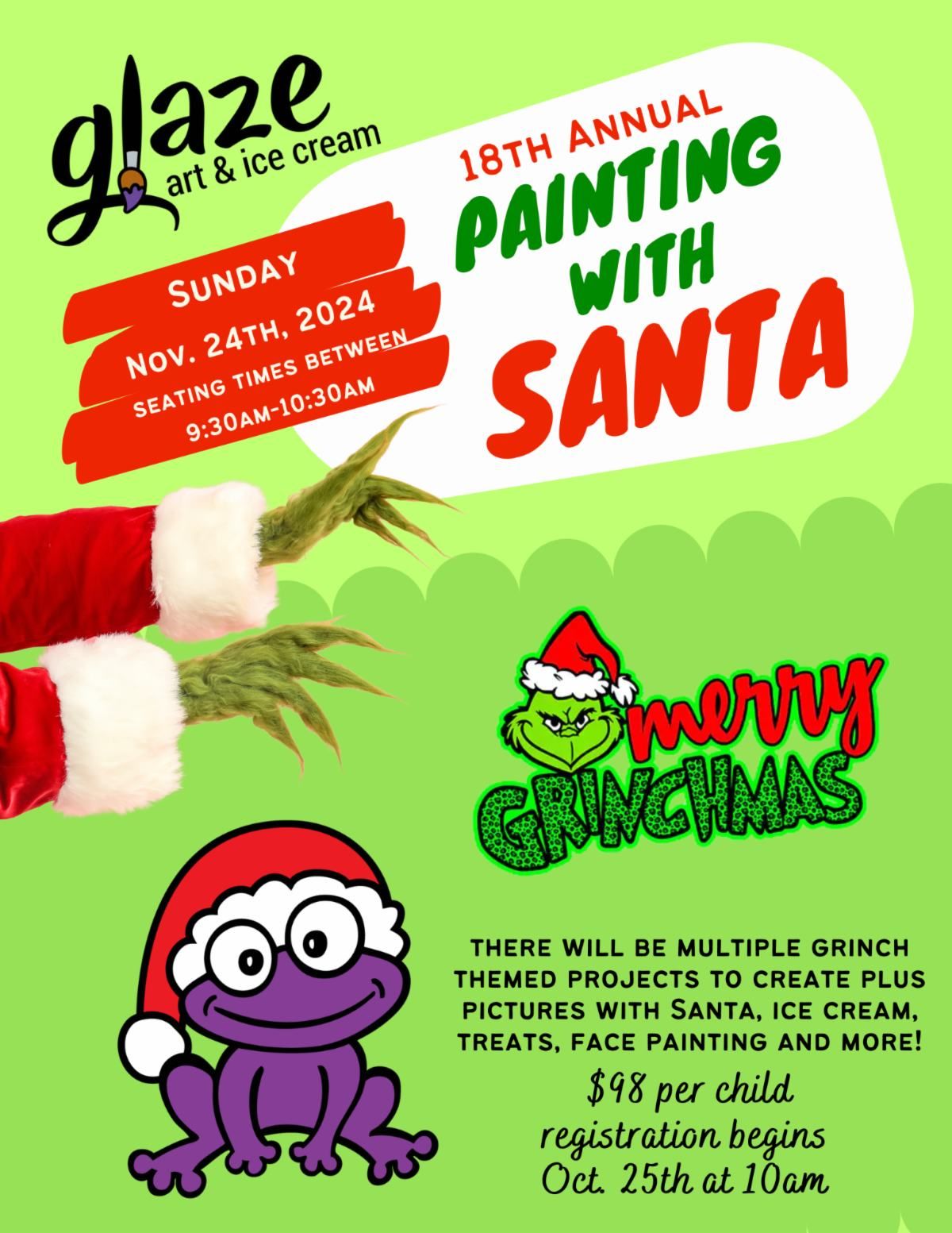 Painting with Santa 2024