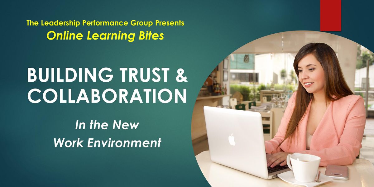 Building Trust & Collaboration (Online - Run 13)