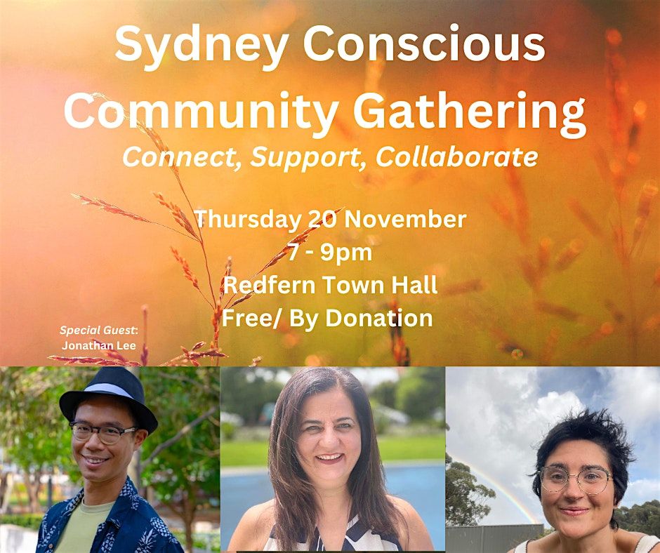 Sydney Conscious Community - Sketching the Future with Jonathan Lee