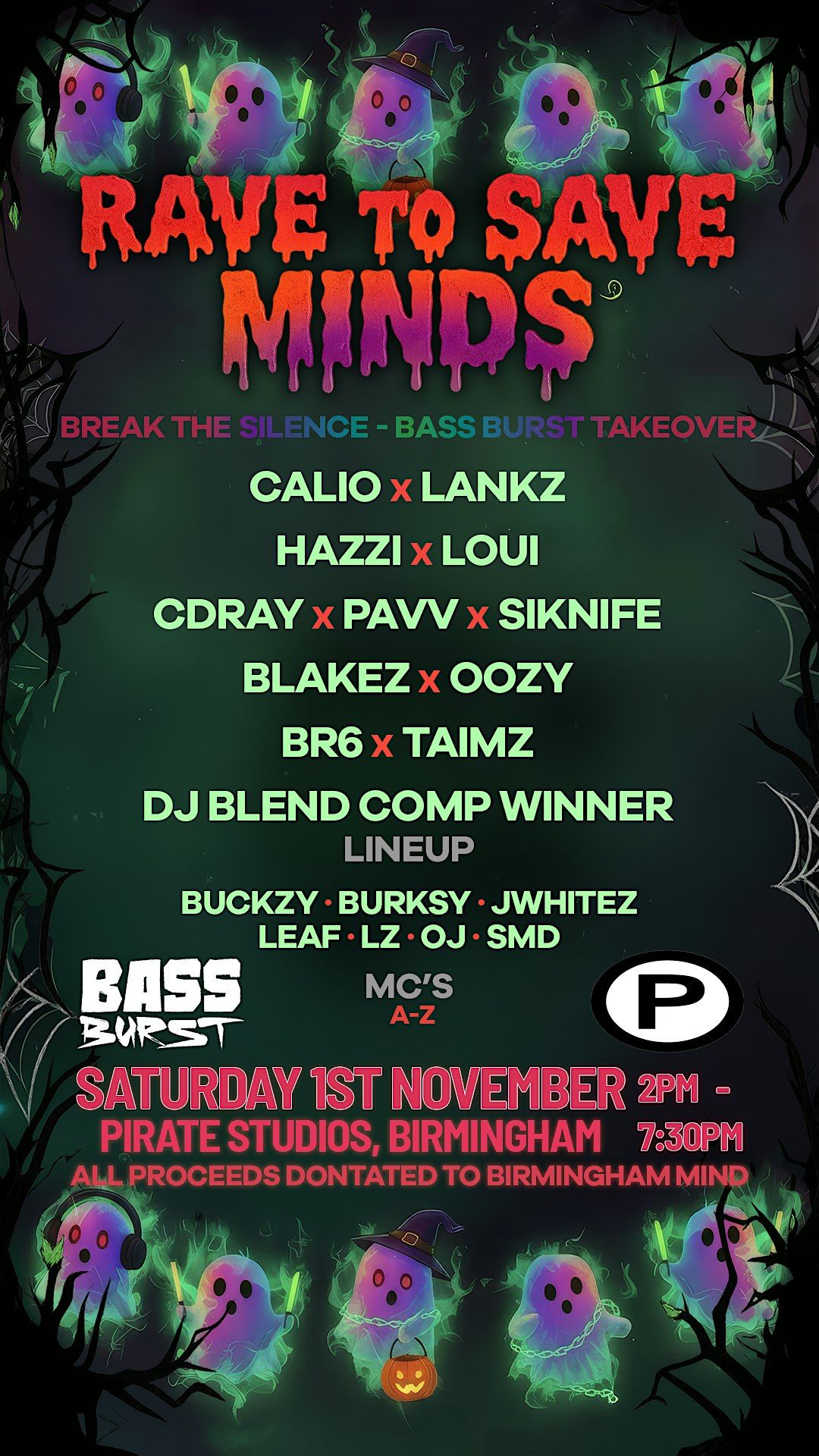 Rave To Save Minds: Break The Silence