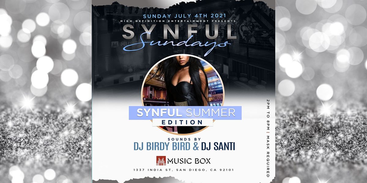 Synful Sundayz Day Party.... Synful Summer Edition