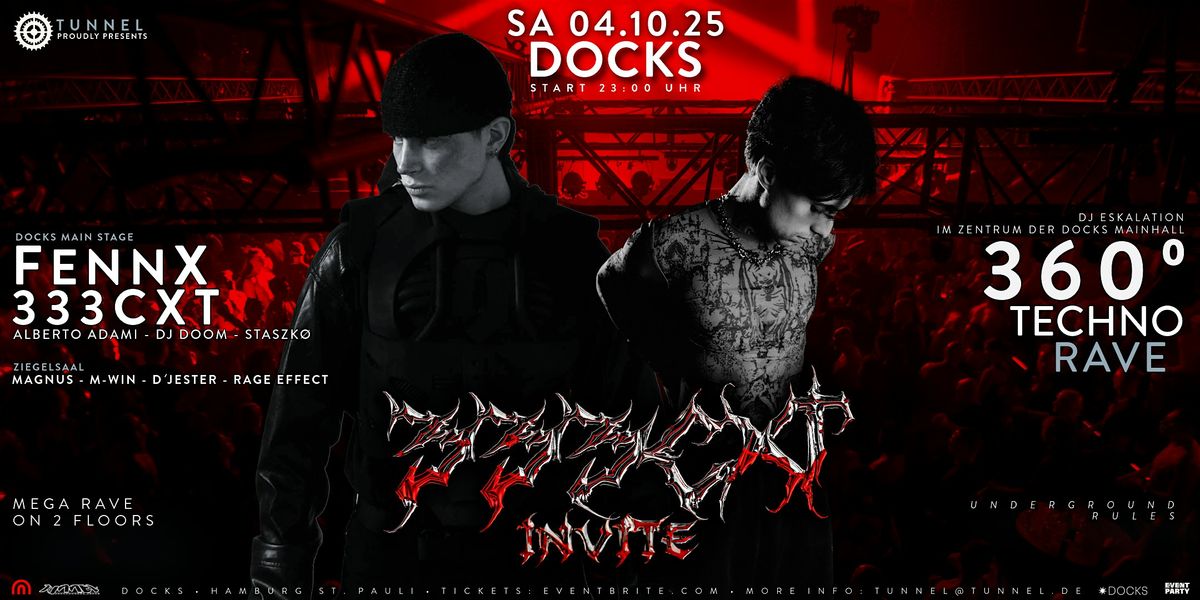 333CXT INVITE * * * * * FENNX 360\u00ba HARD TECHNO