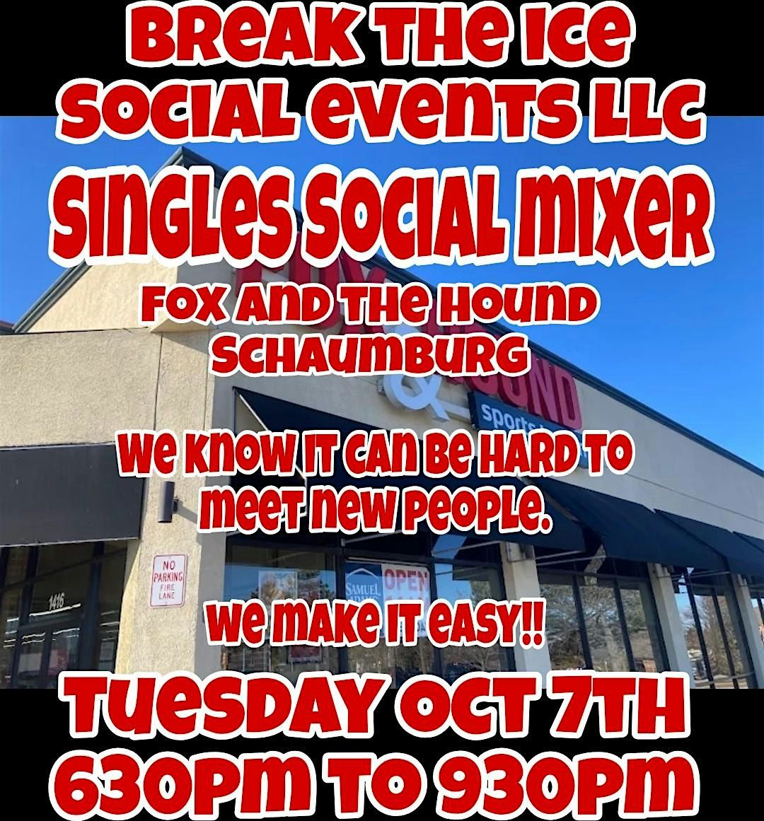 Singles Social Mixer Schaumburg Fox & Hound