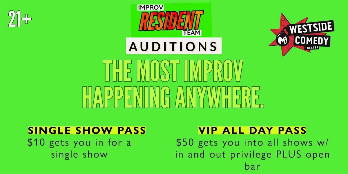 Improv Resident Team Auditions