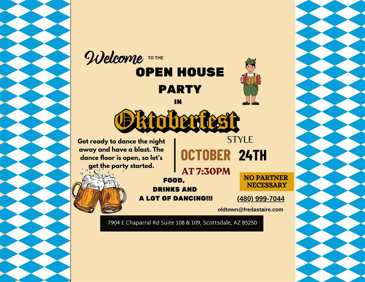 Open House Oktoberfest Dance Party