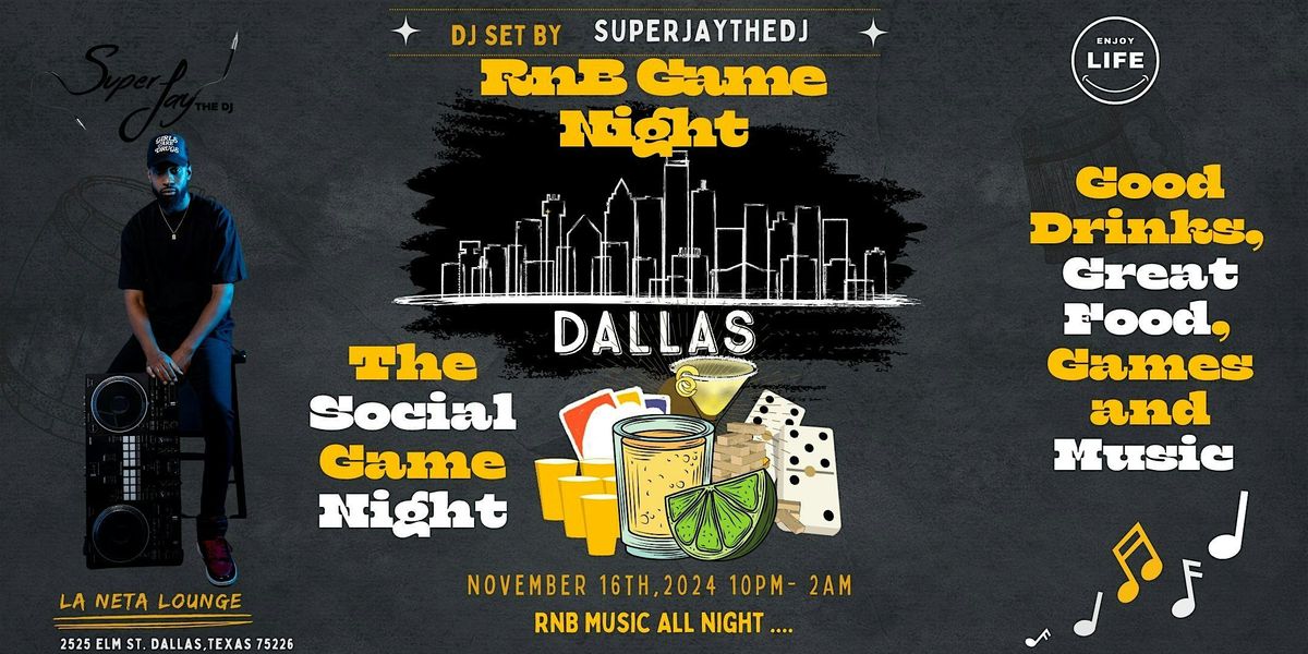 RnB GameNight Dallas