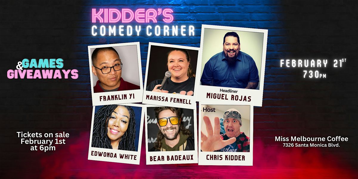 Kidder's Comedy Corner