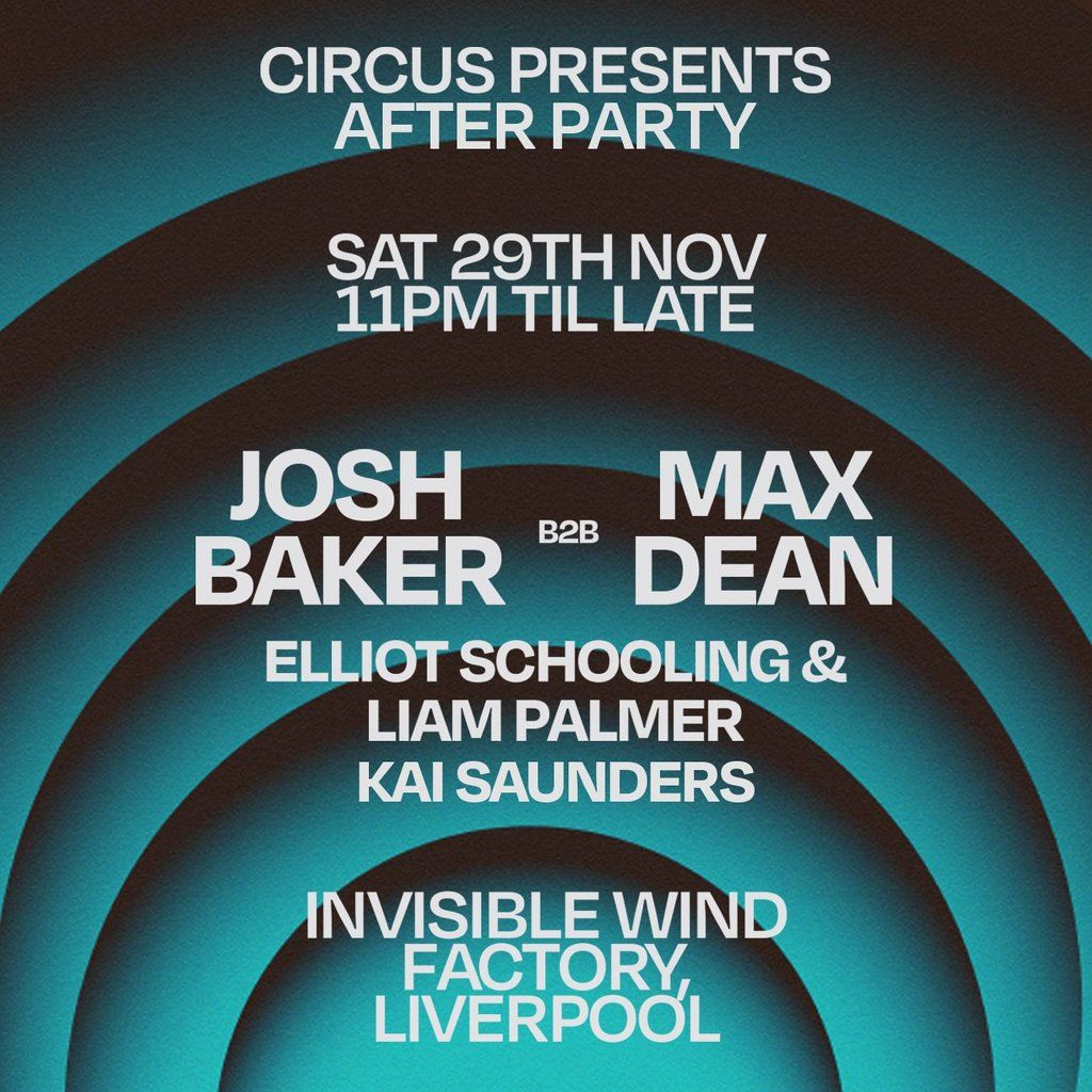 Circus Official After Party at IWF Liverpool