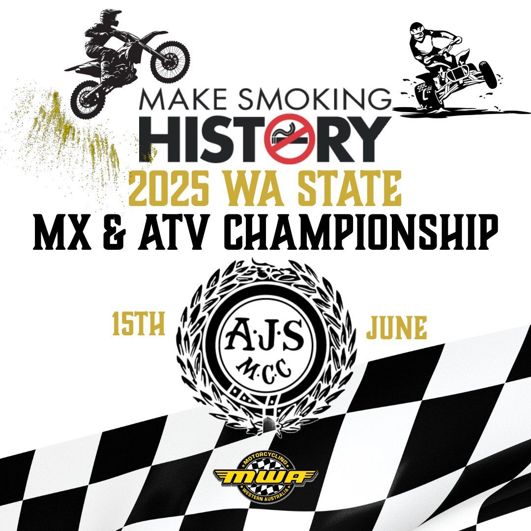 ROUND 3 SENIORS - Make Smoking History 2025 WA State MX & ATV Championship