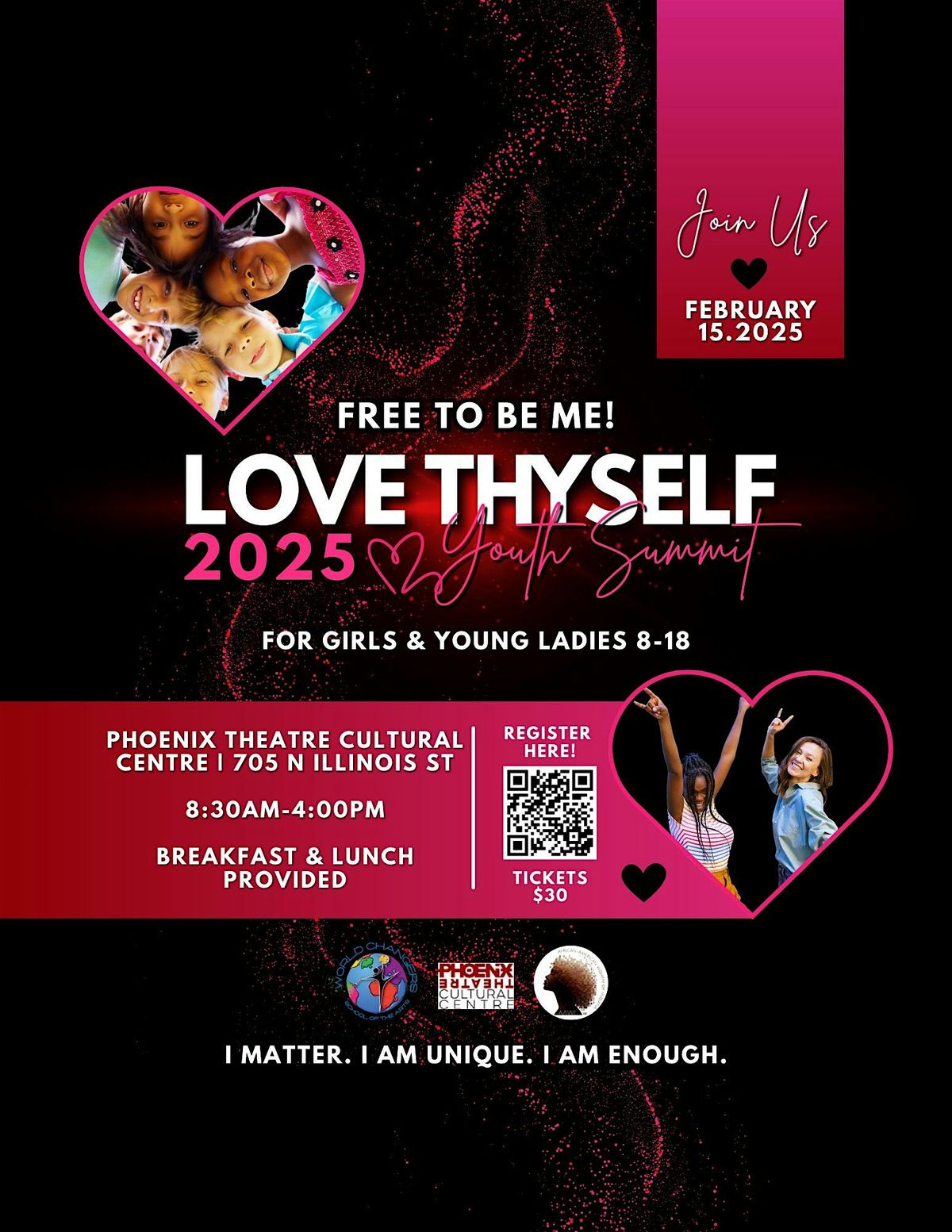 2nd Annual Love Thyself Youth Summit for Girls (8-18)