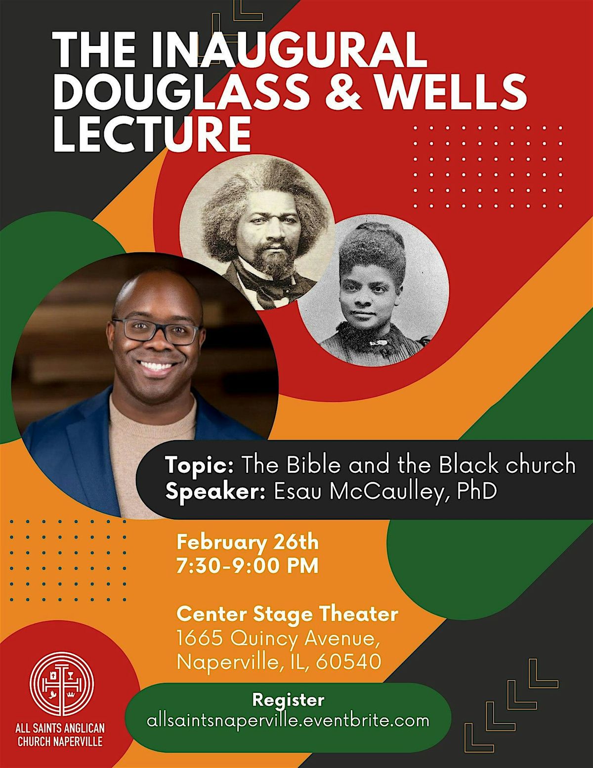 All Saints Church Naperville Hosts: The Inaugural Douglass & Wells Lecture