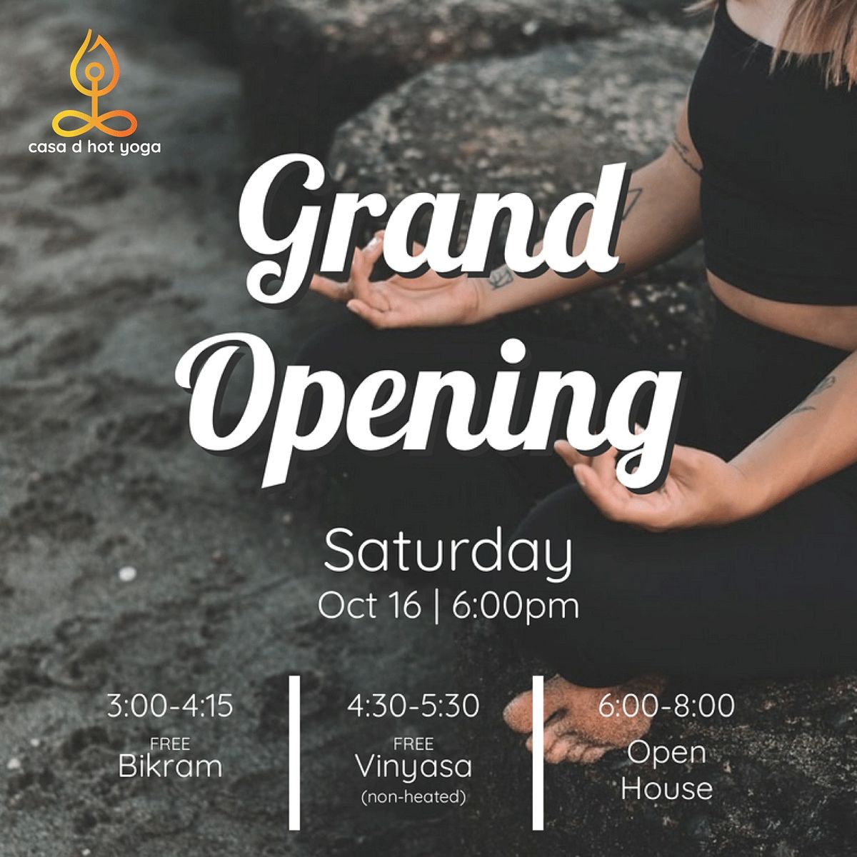 Casa D Hot Yoga Grand Opening