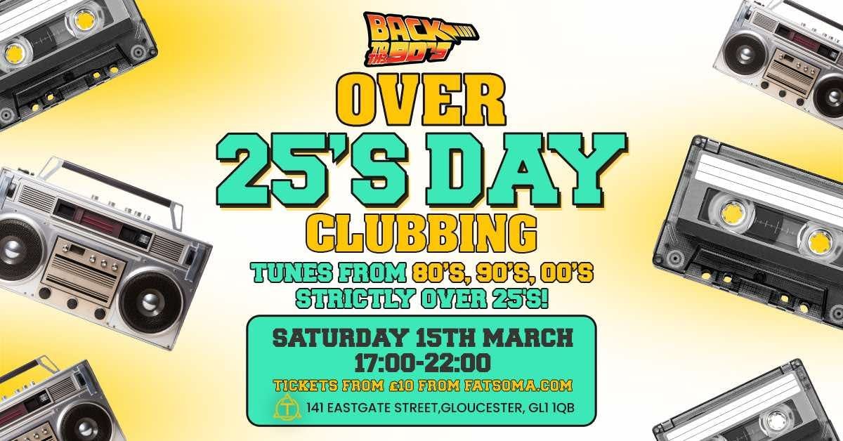 BACK TO TH3 90S PRESENTS OVER 30S DAY CLUBBING