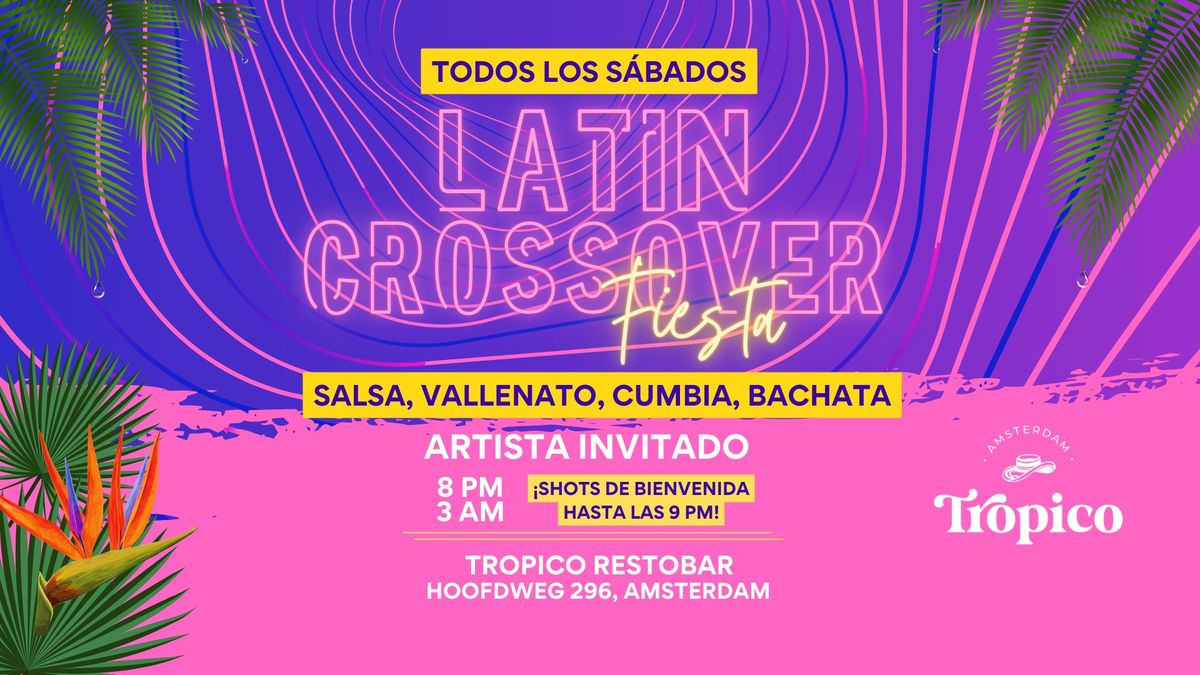 Latin Crossover Party -FREE ENTRANCE @TropicoRestoBar