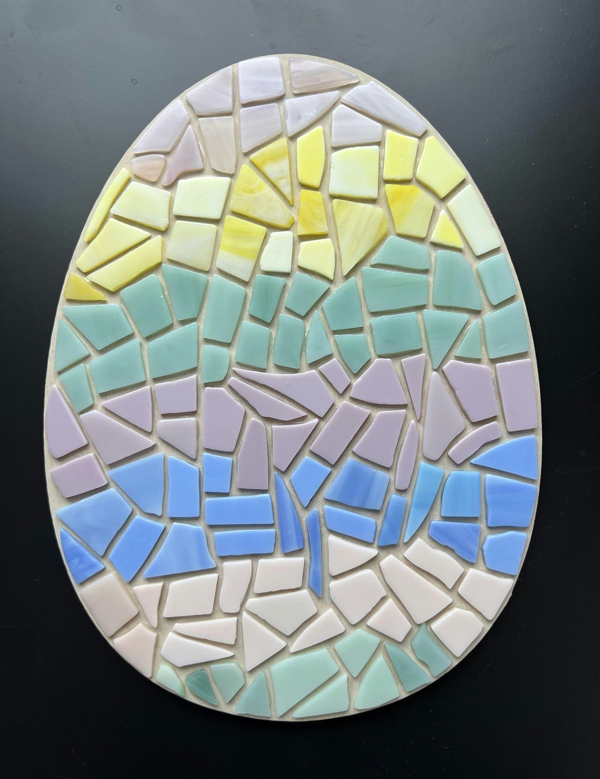 Glass Mosaic class - Easter Egg at The Vineyard at Hershey!