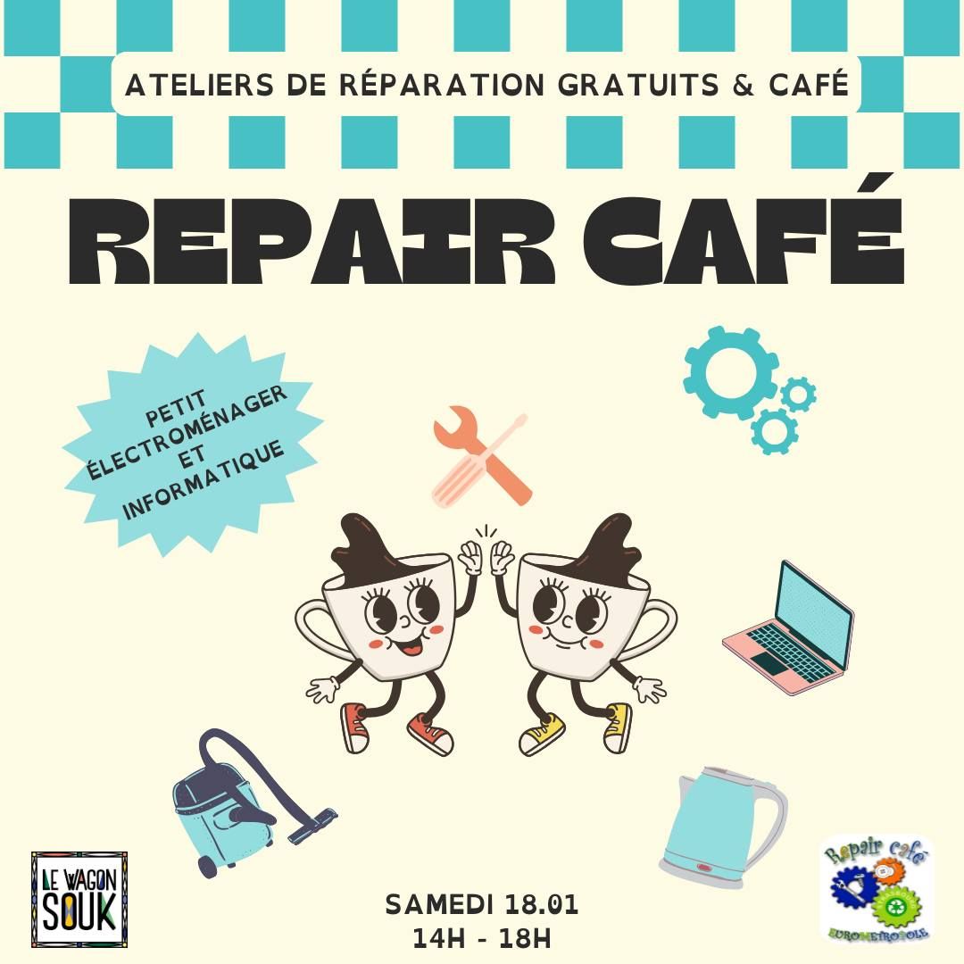 REPAIR CAF\u00c9 - Ateliers de r\u00e9paration et caf\u00e9 ! \u2615\ufe0f\ud83d\udee0\ufe0f