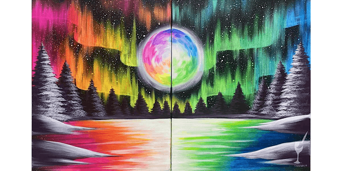 Cosmic Winter Love - Paint and Sip in Houston | Classpop!\u2122