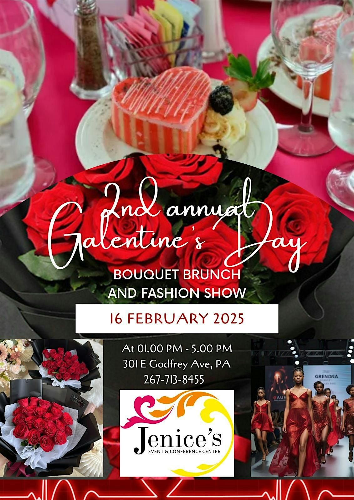 2nd Annual Galentine's Day Bouquet Brunch and Fashion Show