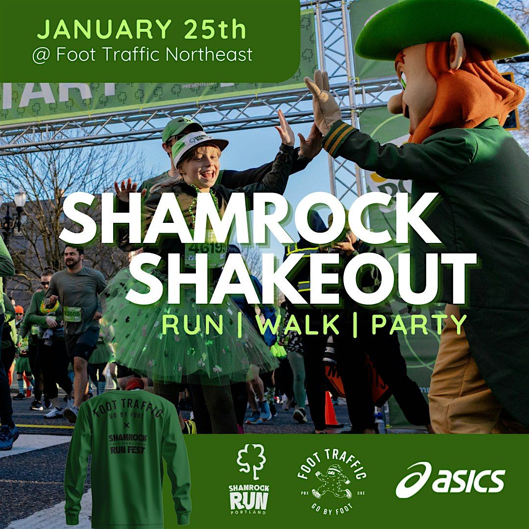 Shamrock Shakeout Party and Group Training!