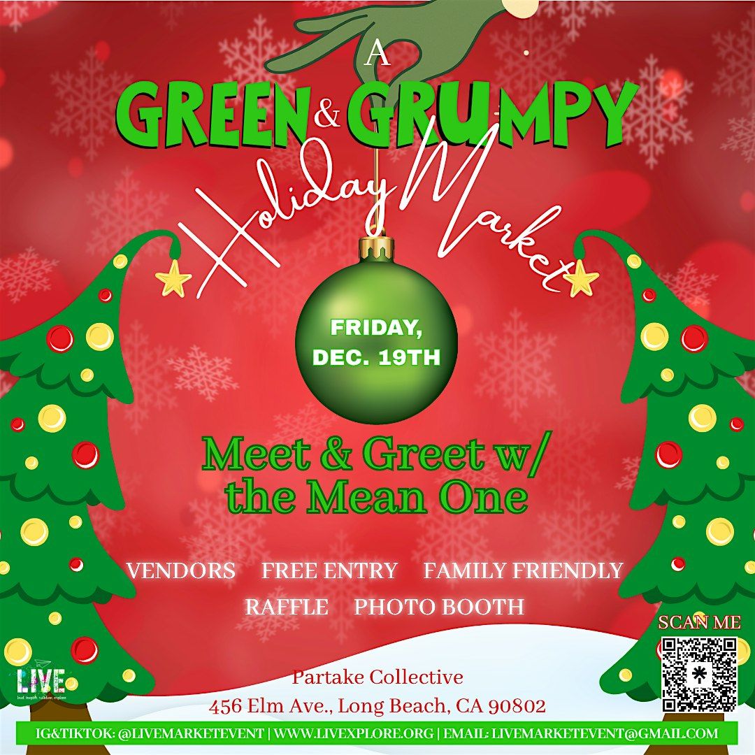 Long Beach Night Market: a Green & Grumpy Holiday Market