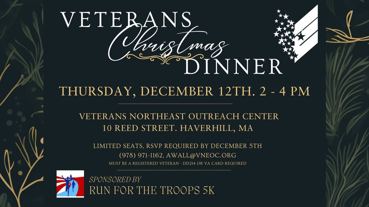 Christmas Dinner for Veterans