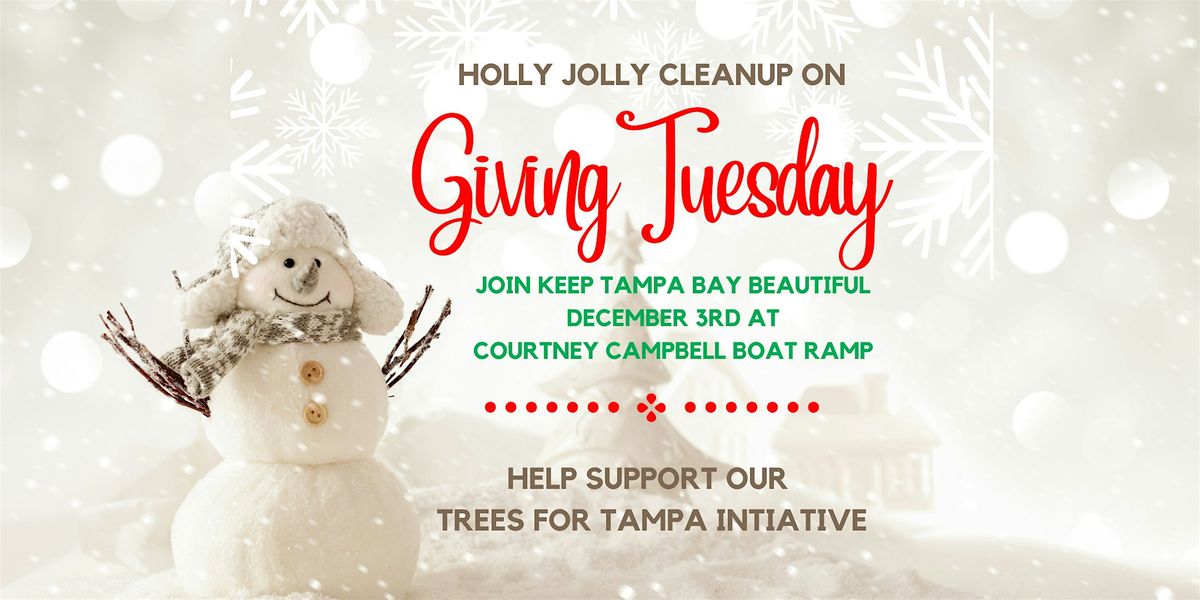 Holly Jolly Cleanup on Giving Tuesday