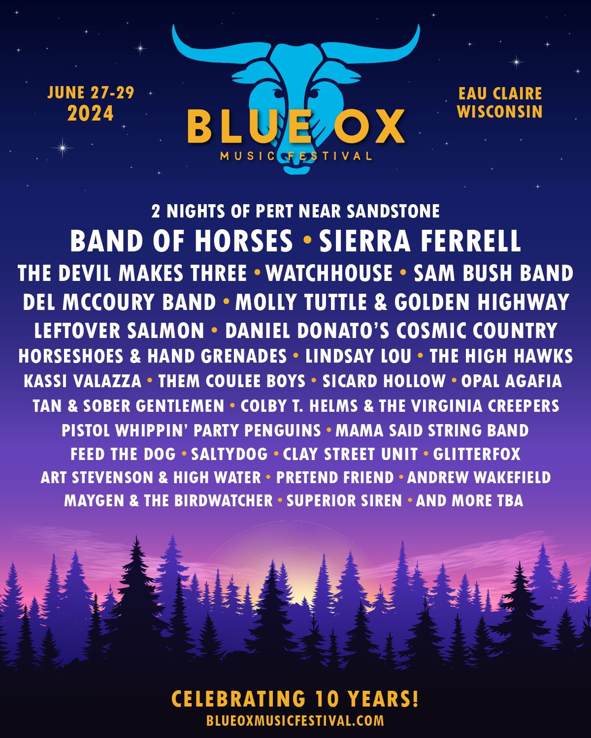 Blue Ox Music Festival - Saturday