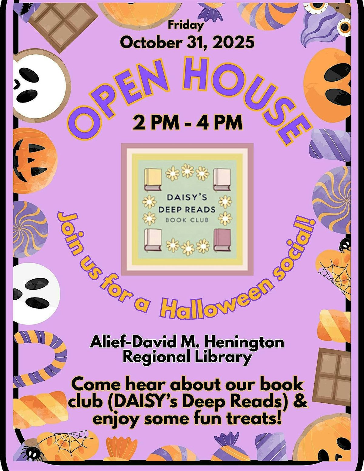 DAISY's Deep Reads: OPEN HOUSE
