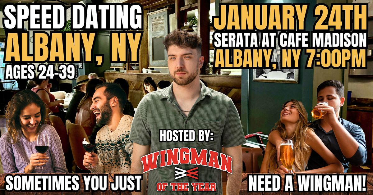 Speed Dating With Wingman Of The Year: Albany, NY