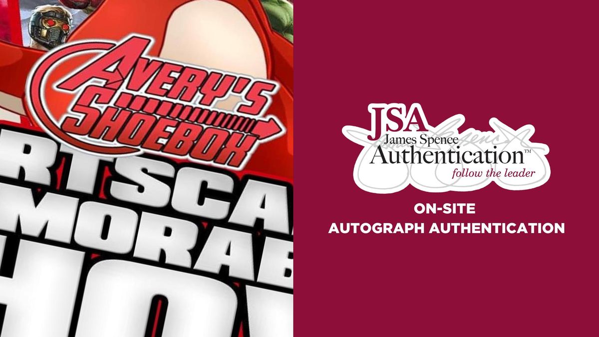 JSA at Avery's Shoebox Sportscards & Memorabilia Show