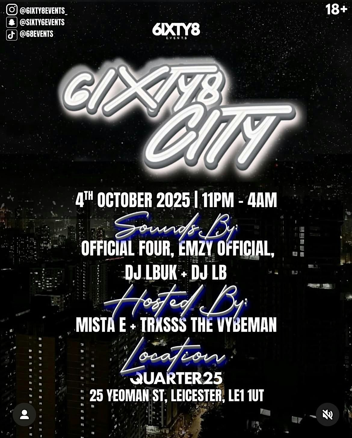6IXTY8 CITY