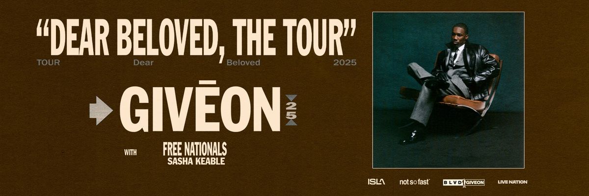 Giveon with Free Nationals and Sasha Keable