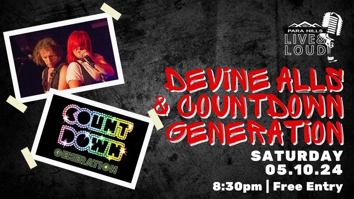 Devine Alls & Countdown Generation Live at The Club