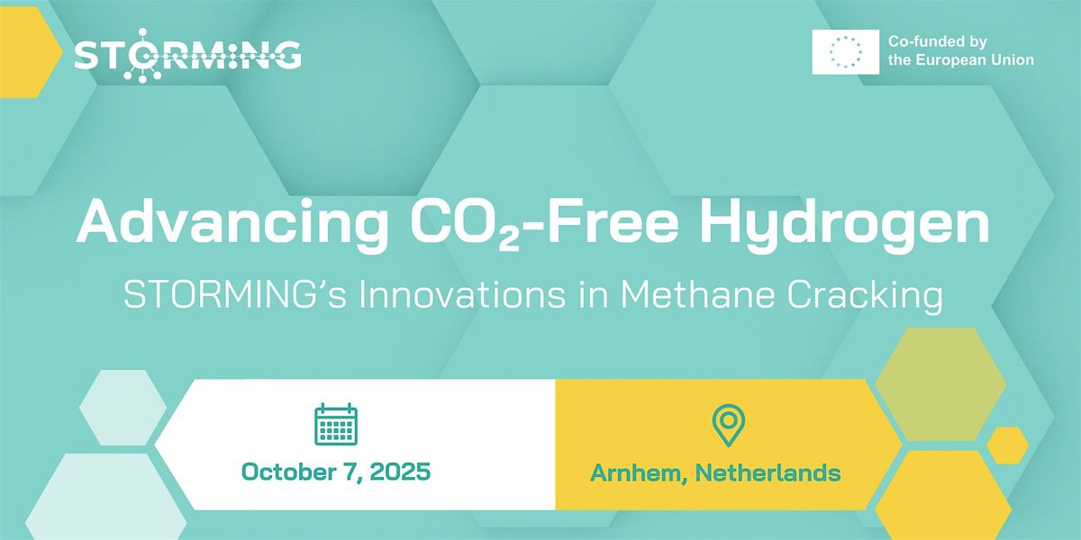 Advancing CO\u2082-Free Hydrogen - STORMING\u2019s Innovations in Methane Cracking