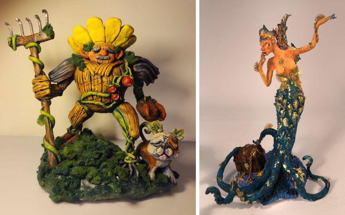 Character Sculpting using Polymer Clay