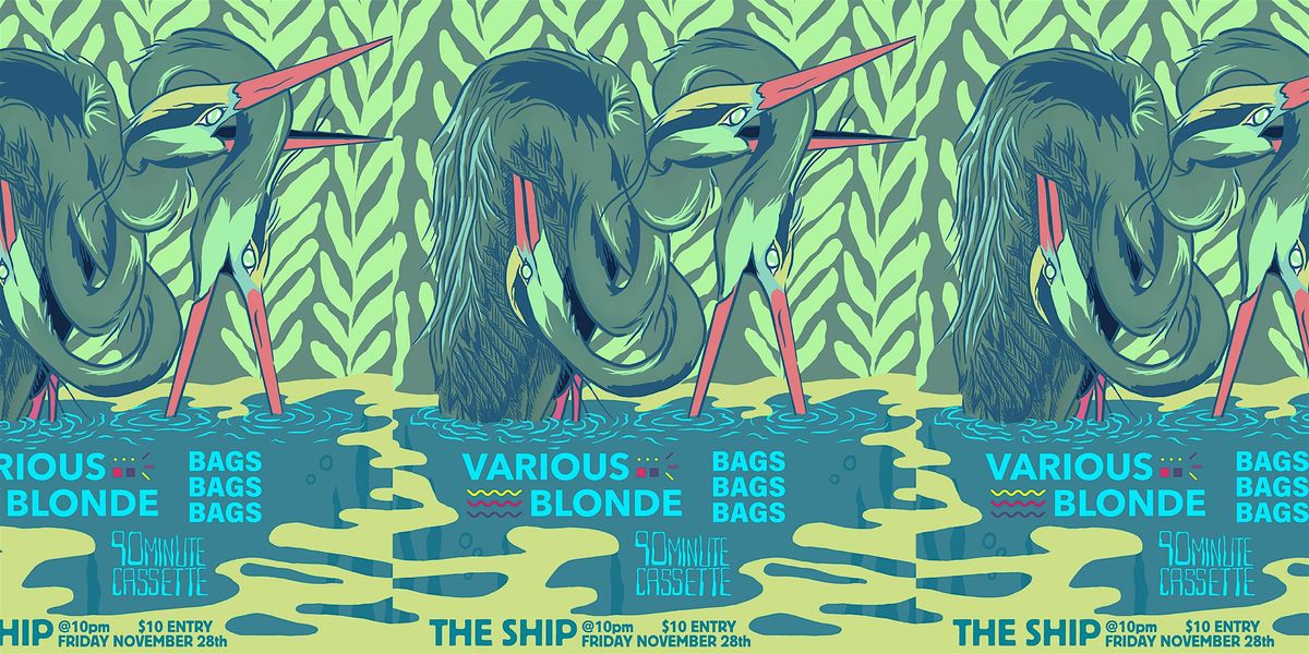 Various Blonde \/ Bags Bags Bags \/ 90 Min Cassette